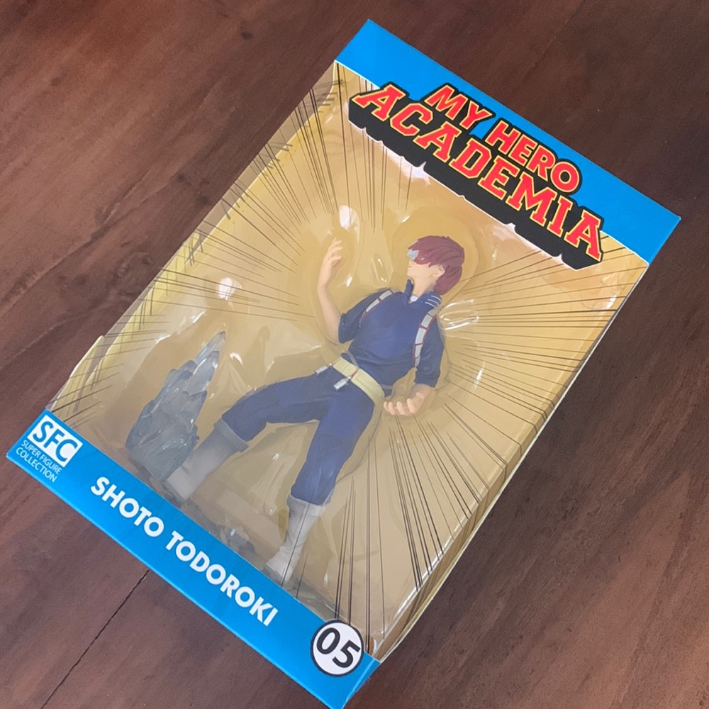 *NEW* My Hero Academia Shoto Todoroki Figure Statue SFC Super Figure Collection